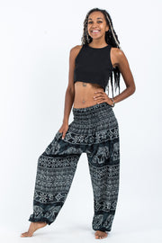 Marble Elephant Women's Elephant Pants in Black