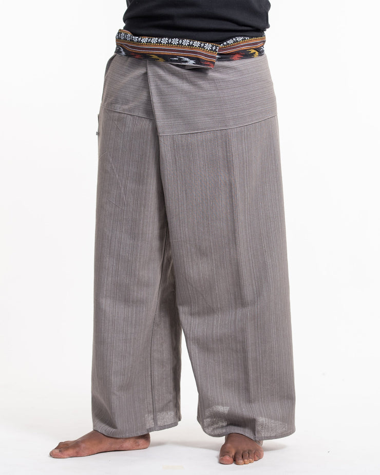 Unisex Thai Fisherman Pants in Gray