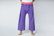 Unisex Thai Fisherman Pants in Purple