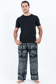 Marble Elephant Men's Elephant Pants in Black