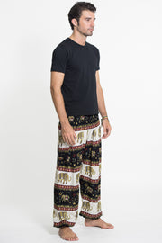 Elephant Bliss Men's Elephant Pants in Black