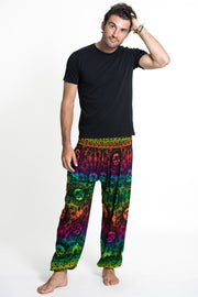 Rainbow Elephant Men's Elephant Pants in Green