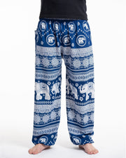 Parade Elephant Tall Harem Pants in Blue