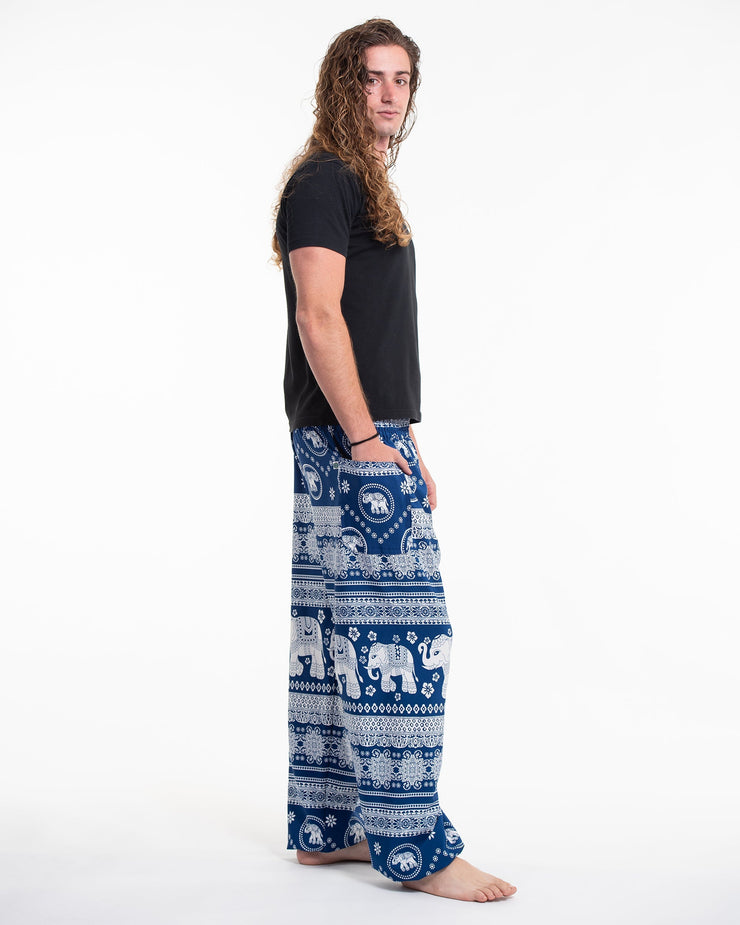 Parade Elephant Tall Harem Pants in Blue