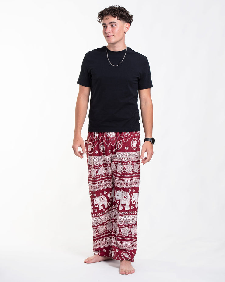 Parade Elephant Tall Harem Pants in Red