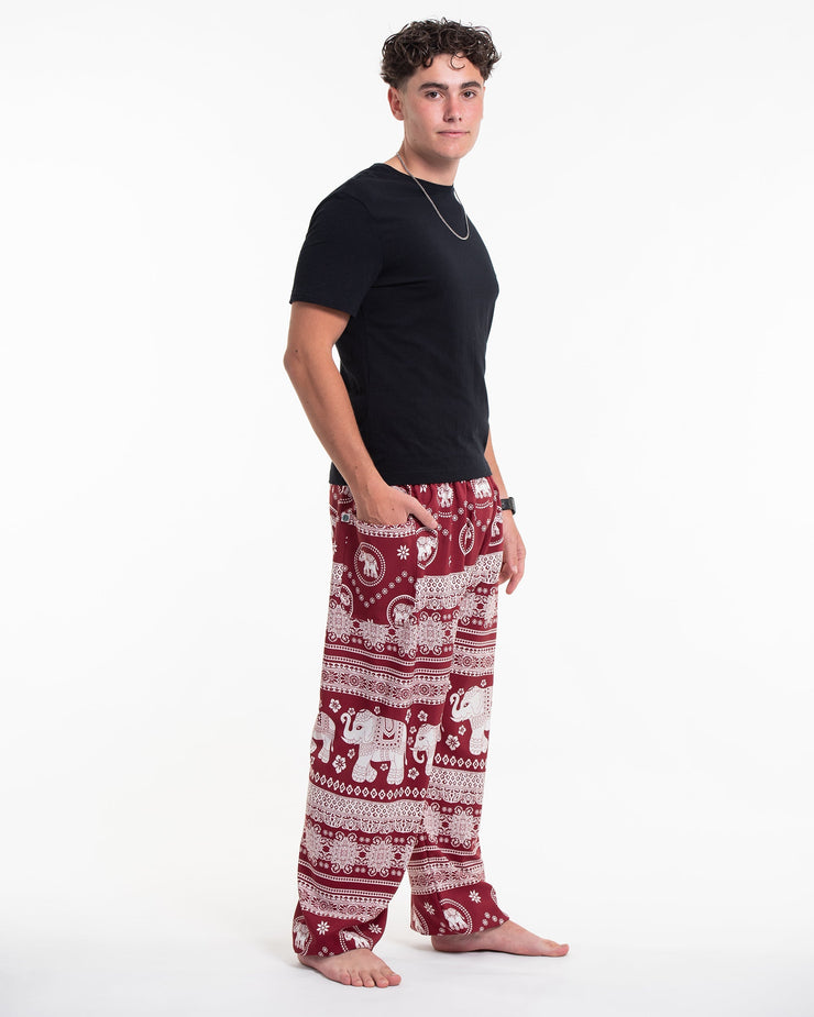 Parade Elephant Tall Harem Pants in Red