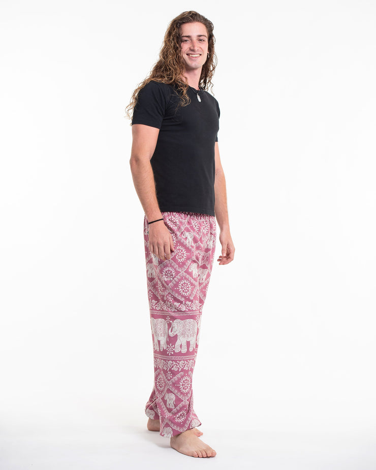 Diamond Elephant Tall Harem Pants in Pink