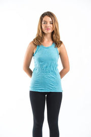 Super Soft Sure Design Women's Tank Tops Turquoise