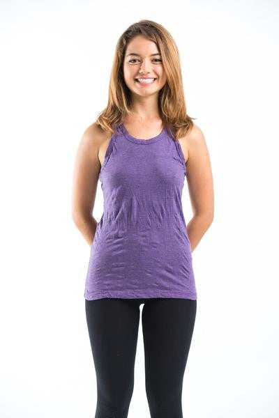 Super Soft Sure Design Women's Tank Tops Purple