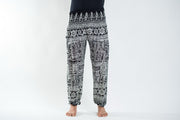 Tribal Prints Men's Harem Pants in Black