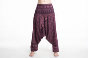 Hill Tribe Elephant Women's Elephant Pants in Purple